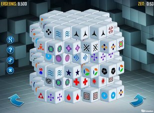 Mahjongg Dimensions - Screenshot